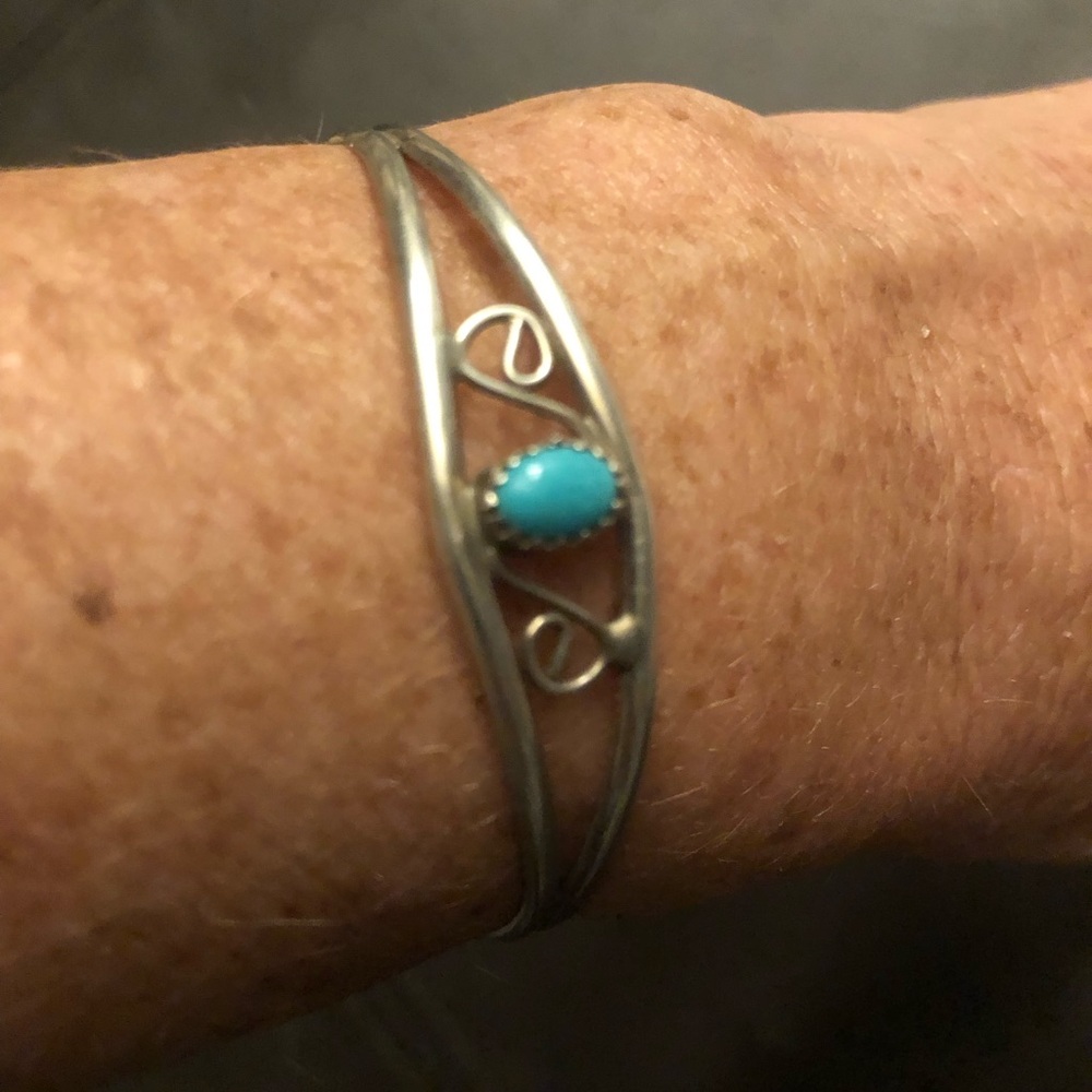 Zuni Turquoise & Silver bracelet